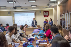 Powitanie Erasmusów,