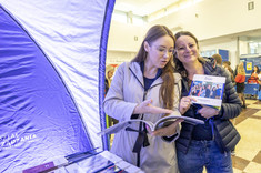 Stoisko Politechniki Rzeszowskiej przyciągało tłumy maturzystów