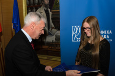 Rektor PRz pogratulował naszym studentom sukcesów